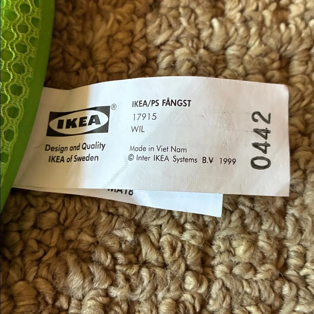 IKEA Green Mesh Hanging Organizer